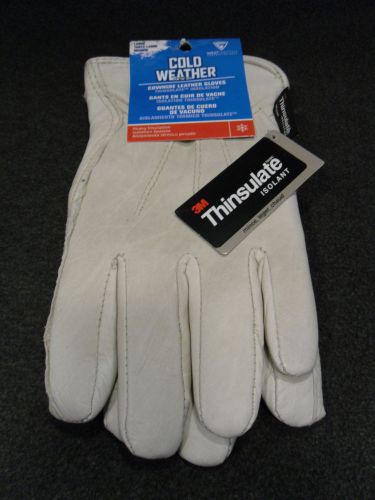 WestChester Cold Weather Cowhide Leather Gloves Large Brand New