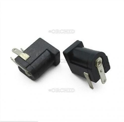 10pcs dc power jack supply socket dc-005 2.0mm female pcb charger power plug r for sale