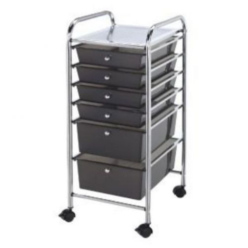 Blue hills studio storage cart with 6 drawers 13-inch by 32-inch by 15-1/2-inch, for sale