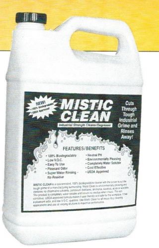 Mistic machine cleaner - industrial strength degreaser - 5 gallons for sale