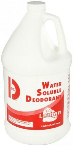 Big D 1618 Water Soluble Deodorant, 1 Gallon Bottle, Lemon Fragrance (Pack Of 4)