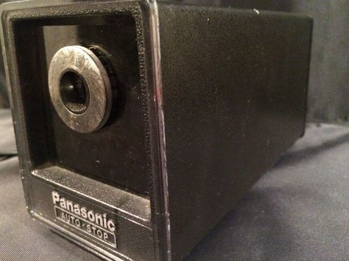 Vintage Panasonic Auto Stop Electric Pencil Sharpener KP-77S Works great!