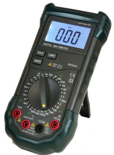Dr. Meter 30-Range Digital Multimeter Mastech MS8268 with Temperature Measure...