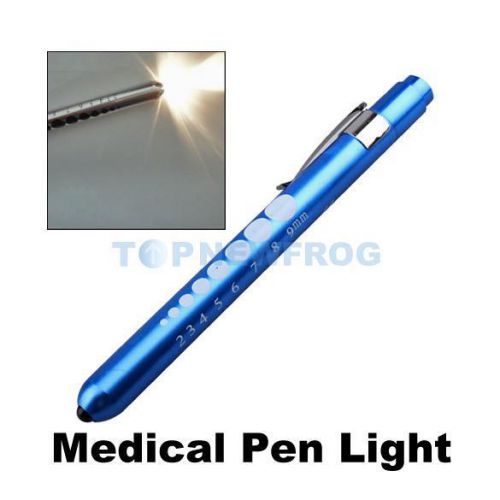 Medical EMT Surgical Penlight Pen Light Flashlight Torch With Scale Firs TN2F