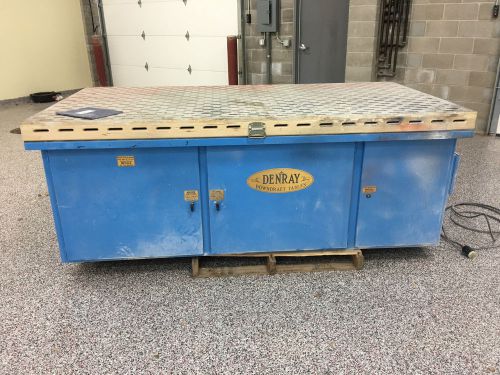 Denray 9600B Down Draft Table Low Hours with Good Filters