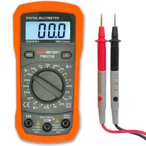 Digital Multimeter AC/DC Voltage Tester Electrical Battery Circuit Detector C...