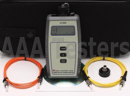 Gn nettest laser precision lp-5000 sm mm fiber optic power meter lp 5000 for sale