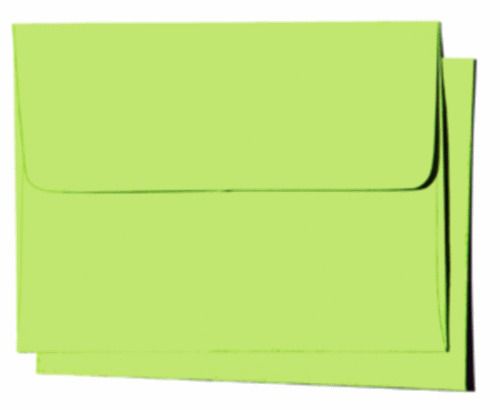 30 A7 Sour Apple Green Envelopes for assorted 5x7 invitation and card