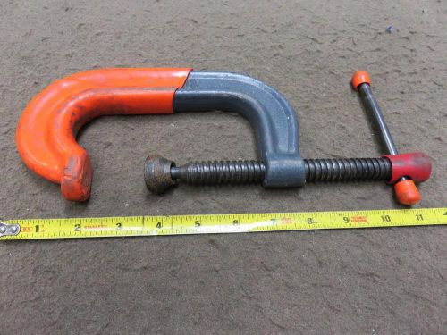 WILTON 804 US MADE FORGED STEEL 4&#034; C CLAMP AIRCRAFT MACHINIST TOOL