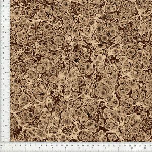 Hand Marbled Paper for Bookbinding and Restoration 48x67cm 19x26in Series d389