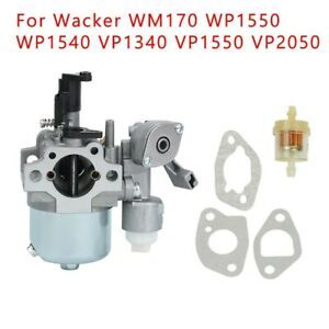 Carburetor Kit For Wacker WM170 WP1550 WP1540 VP1340 VP1550 VP2050 Plate 0156534
