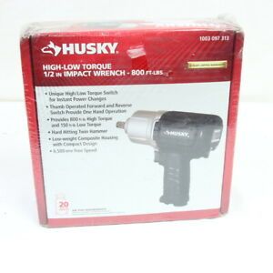 Husky H4470 High-Low Torque 1/2 in Impact Wrench - 800ft-lbs 1003 097 313