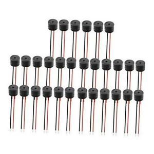 DC 12V Wired Connector Active Electronic Buzzer 85dB 25PCS