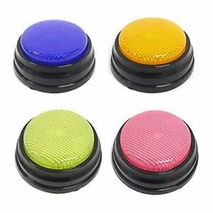 Recordable Talking Button with Led Function Learning Recording Sound Button