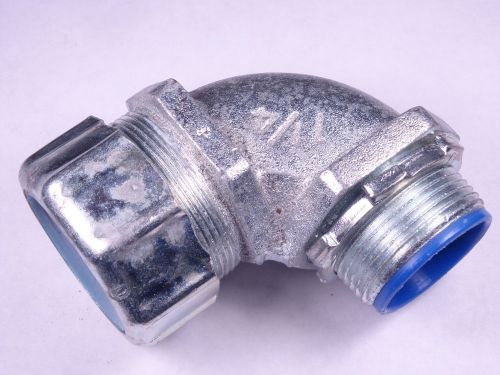 5355 thomas &amp; betts 1-1/4&#034; 90deg insulated liquidtight connector 78621005355 t&amp;b for sale