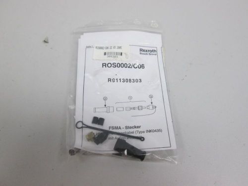 NEW REXROTH ROS0002/C06 R911308303 FIBER OPTIC-FOR SERCOS CONNECTOR D257970