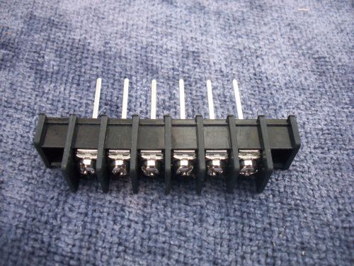 (Lot of 13) Vintage 6 Position Terminal Blocks w/ Extra Long Pins/Leads , NOS