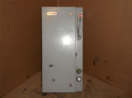 Furnas fused starter box/ disconnect box  starter 14ds32a with soild state relay for sale
