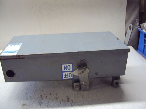 WESTINGHOUSE 600AC BUS DUCT FUSIBLE SWITCH 2528D46G03  USED