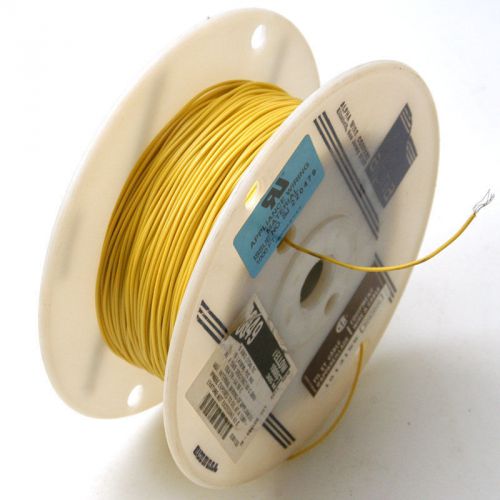 780 Feet Alpha Wire 3049 Wire 26 AWG 1 Conductor 300 Volts Yellow 7x34