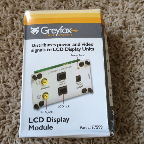 Greyfox OnQ Legrand F7599 On-Q LCD Display Module    **NEW** FREE SHIPPING