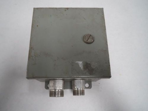 Bel s060604 wall-mount steel 6x6x4in electrical enclosure b202705 for sale