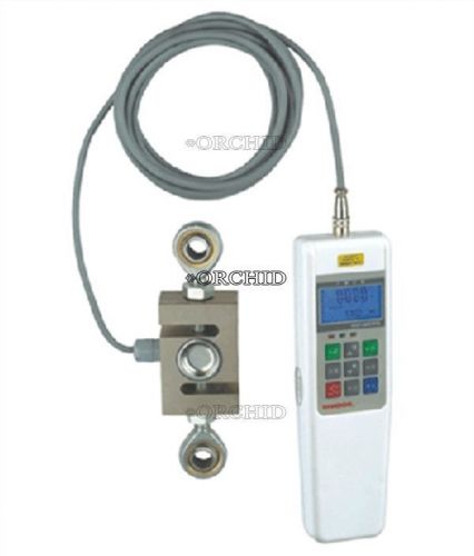 Pull force external push digital hf-1000n/100kg/220lb meter tester gauge sensor for sale