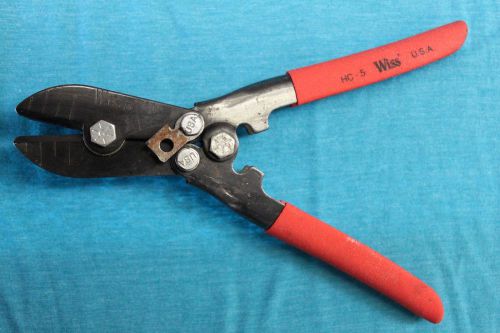 Wiss 5-Blade Hand Crimper Model HC-5, Good Used Condition SUPER FAST FREE SHIP!!