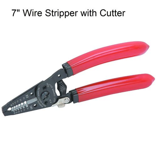 7&#034; wire stripper with cutter    electrical insulated / bare terminals for sale