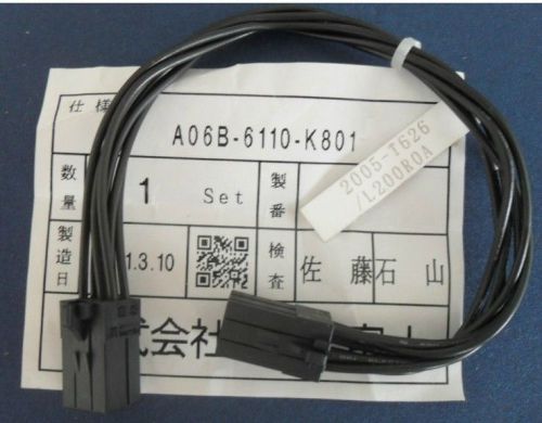 Fanuc a06b-6110-k801 0.2m servo detection harness / drive jumper cable for sale