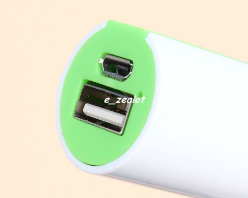 Green-White 5V 1A Mobile Power Bank Perfect DIY Kit for 18650(NO Battery)Charger