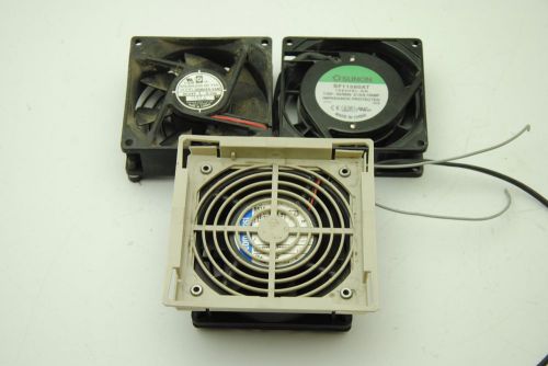 Lot of 3 Fans, Pfannenberg 11020802030, Sunon SF11580AT, Orion OD8025-24M