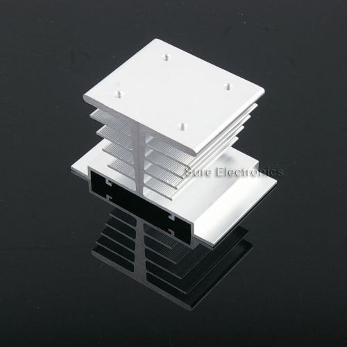 3x2inch aluminum alloy heat sink for 1w/3w/5w/10w led silver white for sale