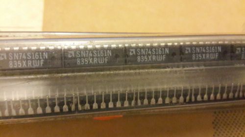 1x  AMD SN74S161N , Counter, Up, 4 Bit Binary , PDIP-16