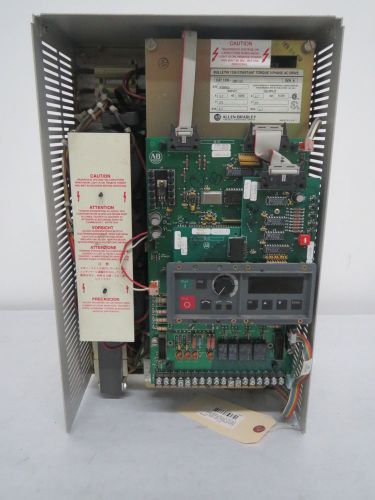 Allen bradley 1336f-c005-ead 5hp 575v 250hz 4.9a 6.7a ct ac drive b349665 for sale