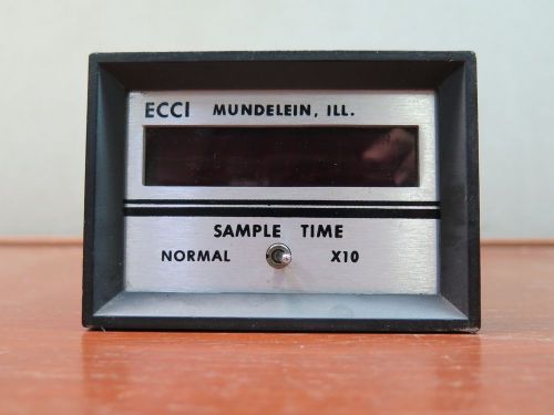Electronic Counters and Controls Inc ECCI MT105D-1 Tachometer