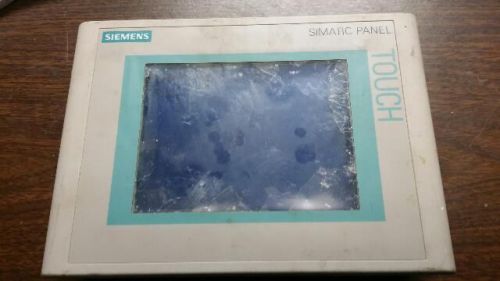 SIEMENS TP177A TOUCH PANEL 6AV6 642-0AA11-0AX1 used with damage