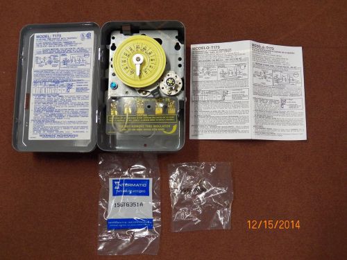 New T173 Intermatic Mechanical Time Switch with 7 Day Skipper 110-125V