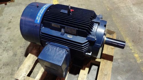 Siemens 125 hp 1200 rpm 445t 460v mill &amp; chemical severe duty induction rebuilt for sale