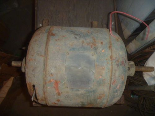 ANTIQUE Electric Motor THE HOBART MANUFACTURING COMPANY 1 1/2 HP PHASE 1