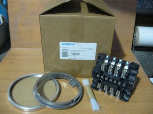 Siemens 15 clip meter socket w / ring bp swbd (pms15) new in box for sale