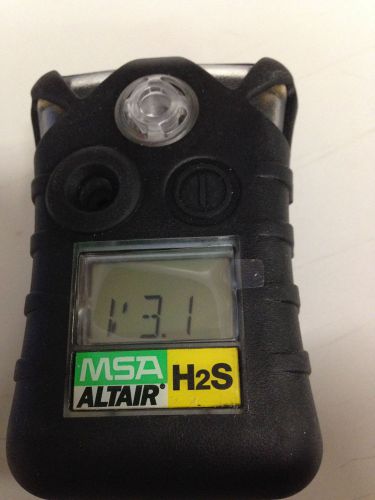 Msa 10092521 hydrogen sulfide detector - altair single gas detector (h2s) for sale