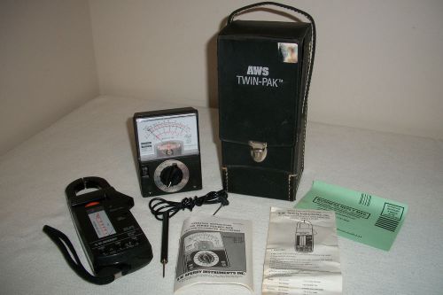 A.w. sperry multimeter sp-142 - spr-311 plus ammeter - manuals - hard case for sale