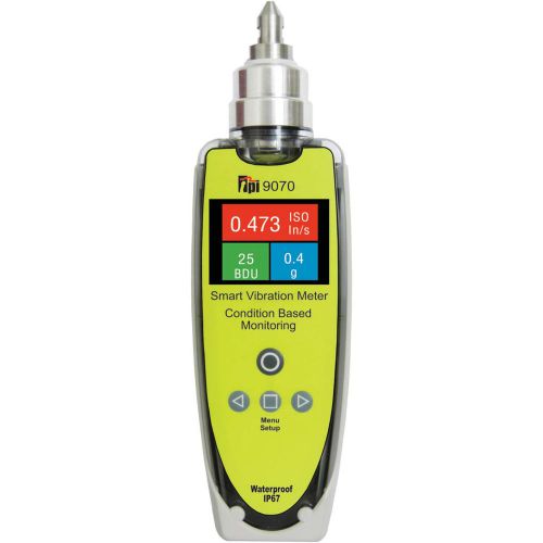 Tpi 9070 smart vibration meter with full color display for sale