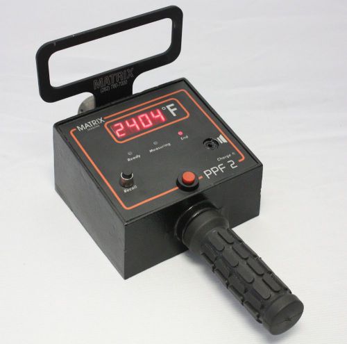 Matrix sensors portable hand pyrometer for ferrous and non-ferrous material for sale
