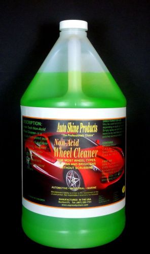 ASP Non-Acid Wheel Cleaner 4-1 Gallon case perfect for cleaning all wheel types