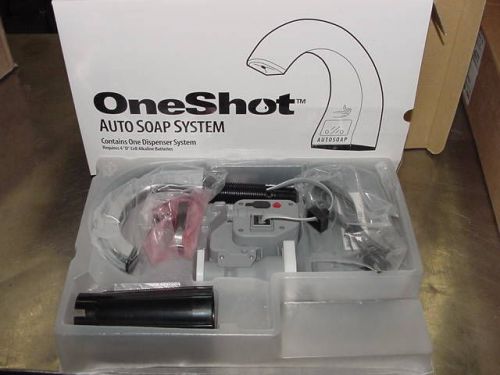 3 - Rubbermaid TC 401310 One Shot ® Chrome Auto Soap System New in Box NEW NEW