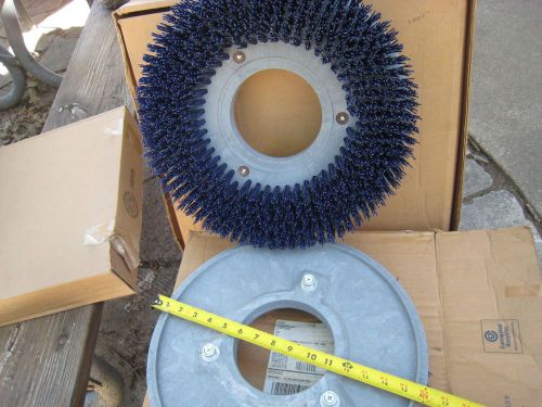 Tennant 240241 17&#039;&#039; Disk Super Abrasive Scrub Brush SET Fit 5540 Nobles SS 2701