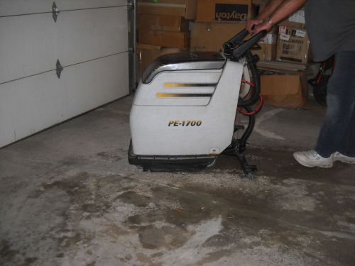 Used Working Pioneer Eclipse Floor Scrubber Model PE1700 No Charger