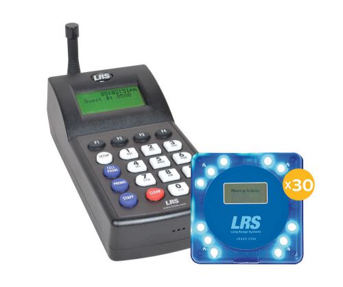 LRS 30-Pager Guest Paging System with Messaging